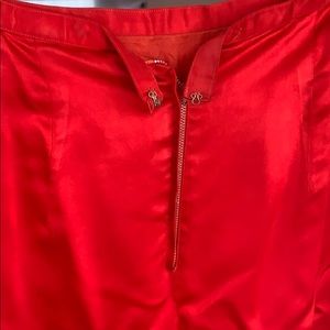 Vintage satin full length skirt